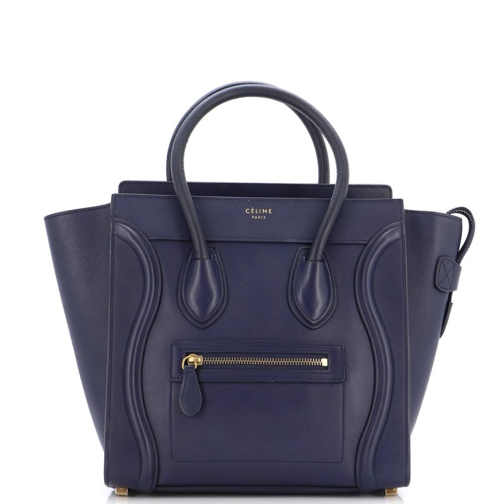 Celine Micro Luggage in Marine (Navy) NWT